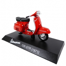 MAGAZINE VES0038 1:18 1971 VESPA 125 GTR, RED