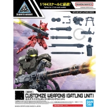 BANDAI 63709 KIT ACCESORIOS CUSTOMIZE WEAPONS GATLING UNIT