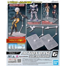 BANDAI 64214 BASE ACTION 6 CLEAR COLOR