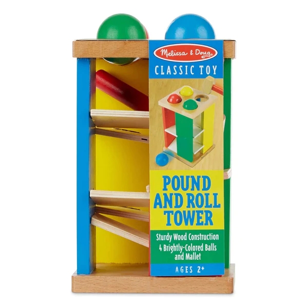Melissa & Doug Torre Con Rampa Carrito Coche Didactico | Envío gratis