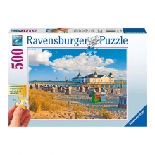 RAVENSBURGER 13652 PLAYA DE AHLBECK 500 PIEZAS PUZZLE