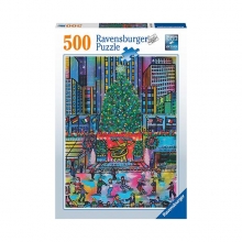 RAVENSBURGER 16424 NAVIDAD EN ROCKERFELLER 500 PIEZAS PUZZLE