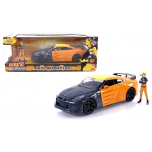 JADA 33691 1:24 NARUTO 2009 NISSAN GT - R W / NARUTO