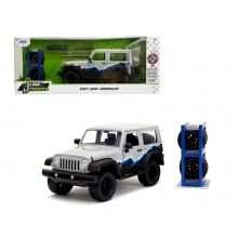 JADA 34194 1:24 JT 2007 JEEP WRANGLER HARDTOP W / RACK