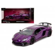 JADA 34656 1:24 PINK SLIPS LAMBORGHINI AVENTADOR SV