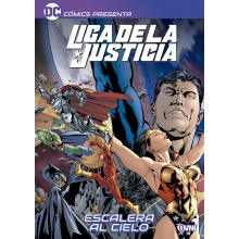 OVNI PRESS DC COMICS PRESENTA LIGA DE LA JUSTICIA ESCALERA AL CIELO