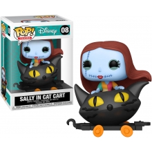 FUNKO 50631 POP TRAIN NIGHTMARE BEFORE CHRISTMAS SALLY IN CAT CART
