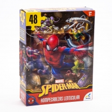 IMEX JCA3118 MARVEL SPIDERMAN PUZZLE LENTICULAR 48 PIEZAS