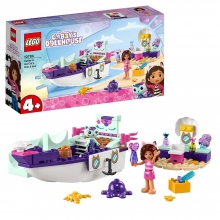 LEGO 10786 GABBYS DOLLHOUSE BARCO Y SPA DE GABBY Y SIREGATA