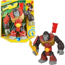 MATTEL GYX01 FISHER PRICE IMAGINEXT MUNDO AVENTURA FIGURA DE ACCION GORILA SAMURAI