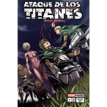 PANINI QMAOT006 ATAQUE DE LOS TITANES NO 6