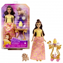 MATTEL HLW20 DISNEY PRINCESA MUNECA BELLA SET DE TE