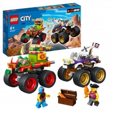 LEGO 60397 CITY CARRERA DE CAMIONES MONSTRUO