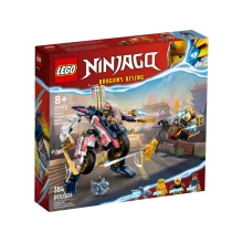 LEGO 71792 NINJAGO MOTO DE CARRERAS TRANSFORMABLE EN MECA DE SORA