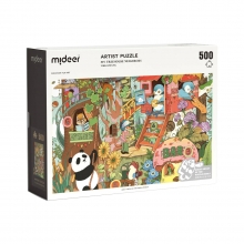 MIDEER MD3285 ARTIST PUZZLE MY TREEHOUSE NEIGHBORS 500 PIEZAS