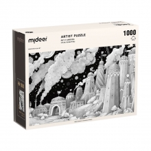 MIDEER MD3221 ARTIST PUZZLE CITY TIME 1000 PIEZAS