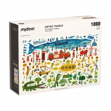 MIDEER MD3223 ARTIST PUZZLE COLORFUL WORLD 1000 PIEZAS