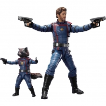 BANDAI 65000 SH FIGUARTS MARVEL GUARDIANS OF THE GALAXY 3 STAR LORD & ROCKET RACCOON GOTG TAMASHII NATIONS