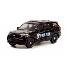 GREENLIGHT 30350 1:64 2022 FORD POLICE INTERCEPTOR UTILITY, HOT PURSUIT FISHERS POLICE DEPARTMENT FISHERS INDIANA
