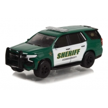GREENLIGHT 30381 1:64 2021 CHEVROLET TAHOE POLICE PURSUIT VEHICLE ( PPV ) ESCAMBIA COUNTY SHERIFF, PENSACOLA, FLORID