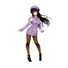 TAITO 84568 RASCAL DOES NOT DREAM OF BUNNY GIRL SENPAI MAI SAKURAJIMA KNIT VER COREFUL STATUE