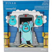 LOUNGEFLY LFWDPN3093 PIXAR MONSTERS, INC SULLY MIXED EMOTIONS PIN 4 PACK