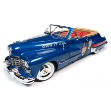 AUTOWORLD AWSS136 1:18 1947 CADILLAC CONVERTIBLE MONOPOLY W / RESIN FIGURE