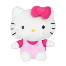 AI 27249 HELLO KITTY 14PULG PLUSH BACKPACK PINK KITTY