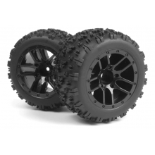 HPI 150535 MAVERICK ASSEMBLED WHEEL & TYRE ( 2PCS )