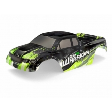 HPI 540076 BLACKZON BLACKZON WARRIOR BODYSHELL ( BLACK / GREEN )