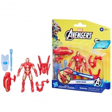 HASBRO F9342 AVENGERS EPIC HERO SERIES IRON MAN CON EQUIPAMIENTO DE BATALLA