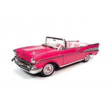 AUTOWORLD AWSS128 1:18 BARBIE 1957 CHEVY CONVERTIBLE