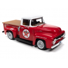 AUTOWORLD CP7961 1:24 FORD F - 100 PICKIP TRUCK 1956 WITH TEXACO RELIABLE ROA