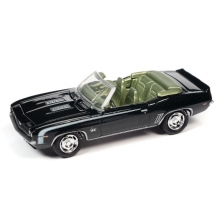 JOHNNY JLSP335A 1:64 1969 CHEVROLET CAMARO RS / SS CONVERTIBLE GREY