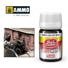 AMMO MIG JIMENEZ AMMOR2005 RAIL CENTER SOOT WASH ( 35 ML )