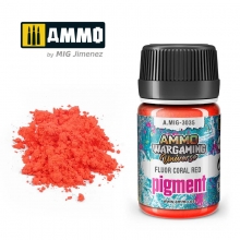 AMMO MIG JIMENEZ AMIG3035 PIGMENT FLUOR CORAL RED