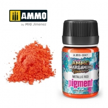 AMMO MIG JIMENEZ AMIG3047 PIGMENT METALLIC RED