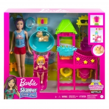 MATTEL HKD80 BARBIE SKIPPER PARQUE ACUATICO