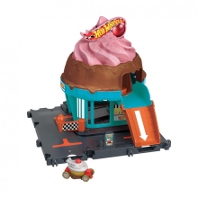 MATTEL HTN77 HOT WHEELS CITY LETS RACE HELADERIA