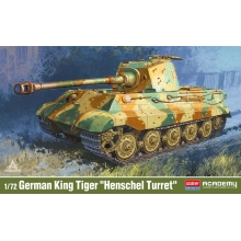 ACADEMY 13423 1:72 GERMAN KING TIGER HENSCHEL TURRET