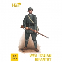HAT 8223 1:72 WWI ITALIAN INFANTRY ( 48 )