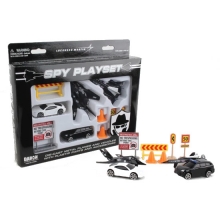 REALTOY 6301 SPY PLANES & VEHICLES DIE CAST PLAYSET ( 10PC SET )