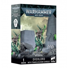 WARHAMMER 99120110079 NECRONS OVERLORD + TRANSLOCATION SHROUD