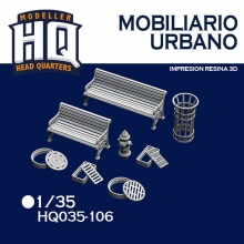 HQ MOBILIARIO URBANO 1/35