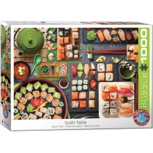 EUROGRAPHICS 6000-5618 SUSHI TABLE 1000 PIEZAS PUZZLE