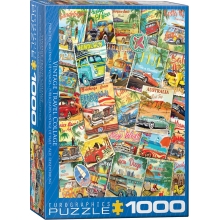 EUROGRAPHICS 6000-5628 VINTAGE TRAVEL 1000 PIEZAS