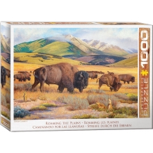 EUROGRAPHICS 6000-5874 ROAMING THE PLAINS BY HAYDEN LAMBSON 1000 PIEZAS PUZZLE