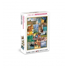 EUROGRAPHICS 8901-0657 FINE ART COLLECTION IMPRESSIONISM PLAYING CARDS