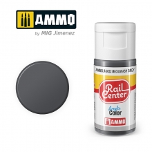 AMMO MIG JIMENEZ AMMOR0032 RAIL CENTER MEDIUM ASH GREY