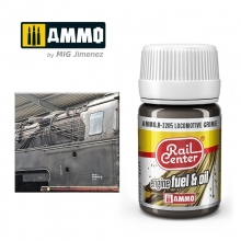 AMMO MIG JIMENEZ AMMOR2205 RAIL CENTER LOCOMOTIVE GRIME ( 35 ML )